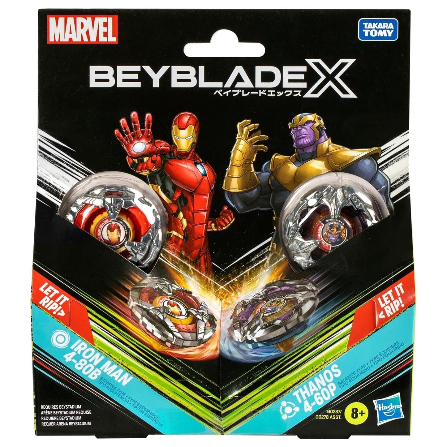 Iron Man VS Thanos | Beyblade X Marvel Collab