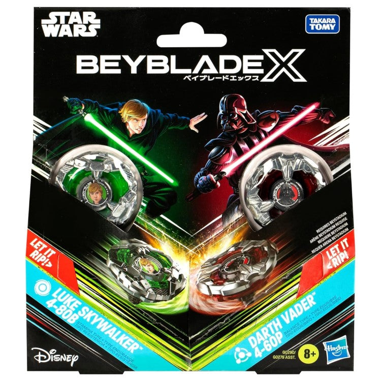 Luke Skywalker vs Darth Vader | Beyblade X Star Wars Collab