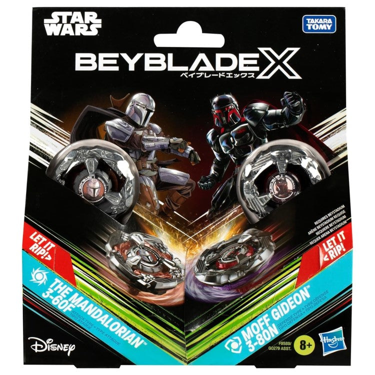 The Mandalorian vs Moff Gideon | Beyblade X Star Wars Collab